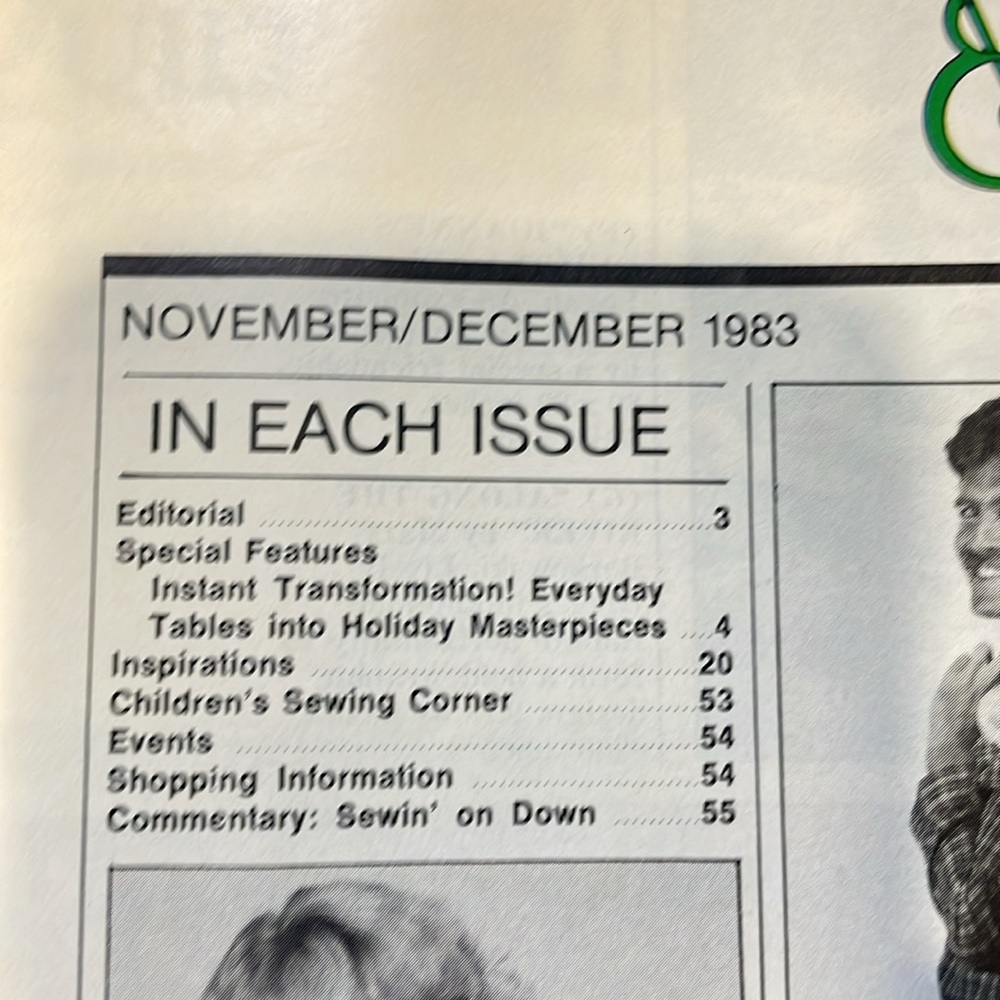 Vintage Craft Magazine Needle & Thread Christmas 1983 *Patterns Included - Picture 3 of 6
